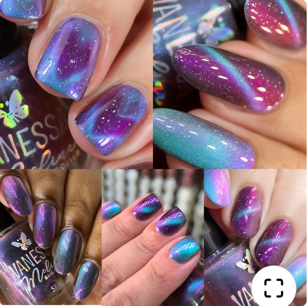Nail polish swatch / manicure of shade Vanessa Molina Sea Of Stars