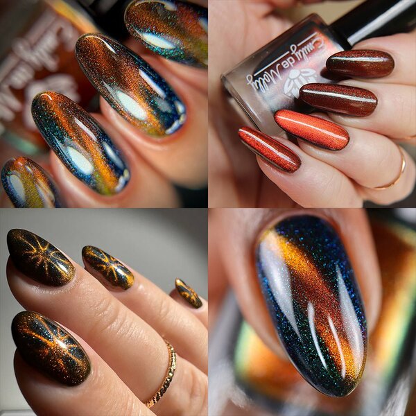 Nail polish swatch / manicure of shade Emily de Molly Haunted Vibes