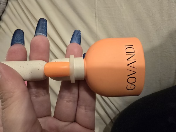 Nail polish swatch / manicure of shade Govandi N2