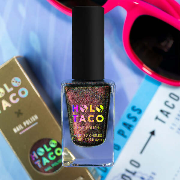Nail polish swatch / manicure of shade Holo Taco Precious Cargo