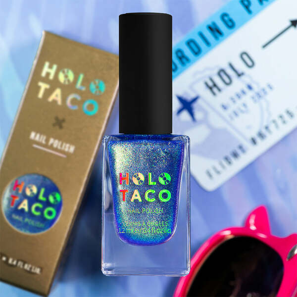 Nail polish swatch / manicure of shade Holo Taco Wanderlust