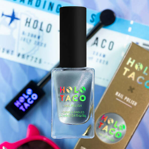 Nail polish swatch / manicure of shade Holo Taco Magnetic Taco