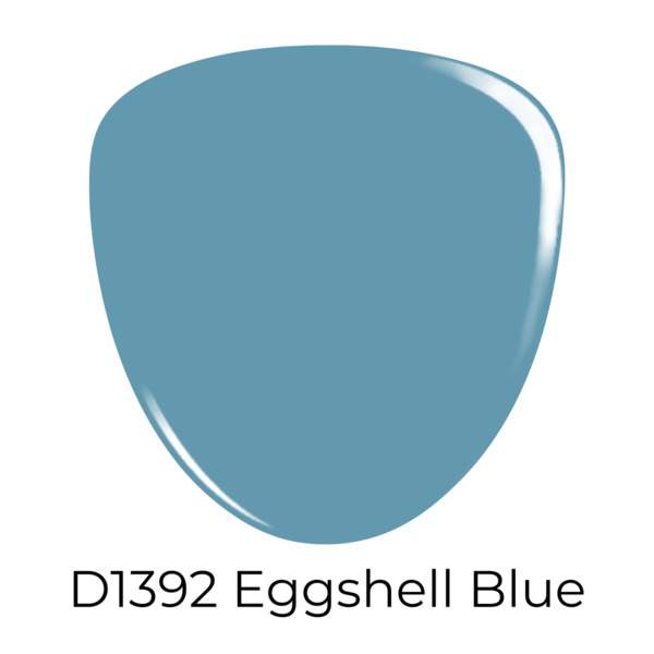 Nail polish swatch / manicure of shade Revel Eggshell Blue