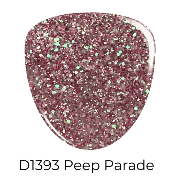 Nail polish swatch / manicure of shade Revel Peep Parade