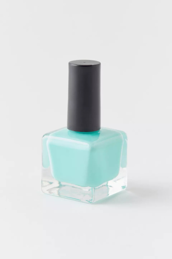 Nail polish swatch / manicure of shade Urban Outfitters Boss blue
