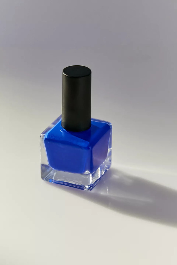 Nail polish swatch / manicure of shade Urban Outfitters Blue sea
