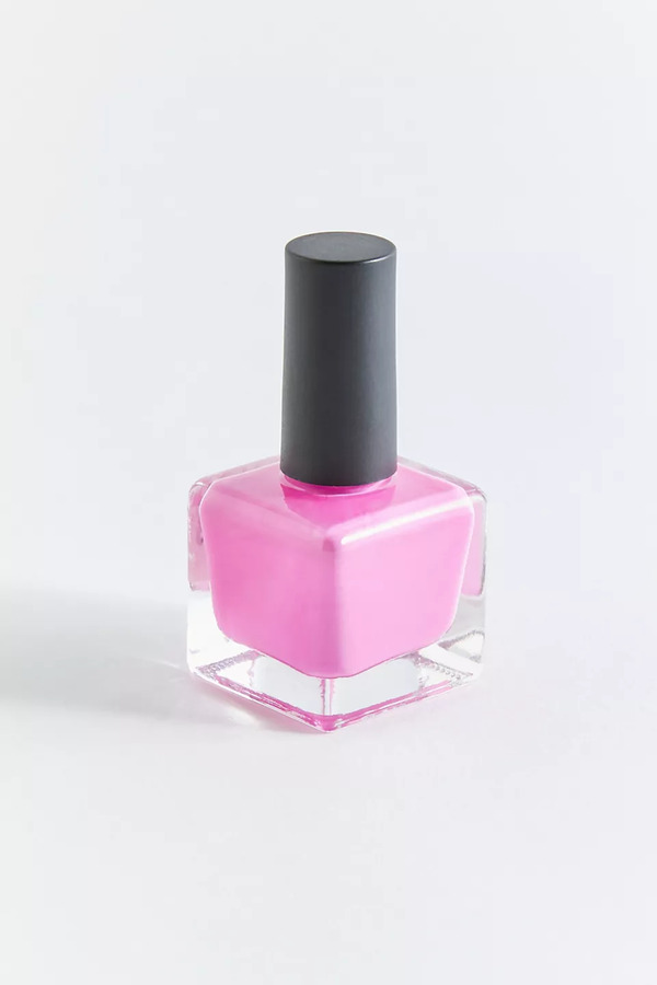 Nail polish swatch / manicure of shade Urban Outfitters Flamingo pink