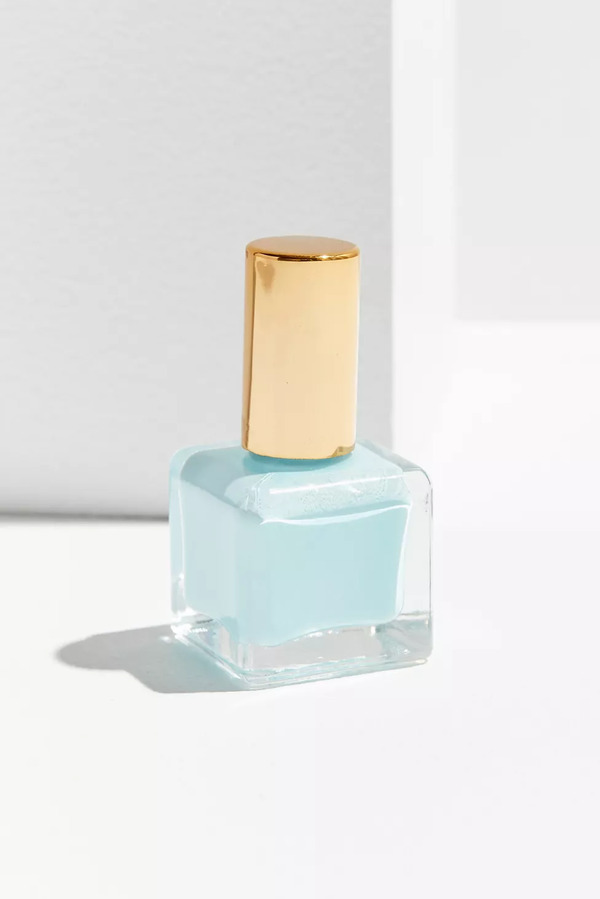 Nail polish swatch / manicure of shade Urban Outfitters Blue lagoon