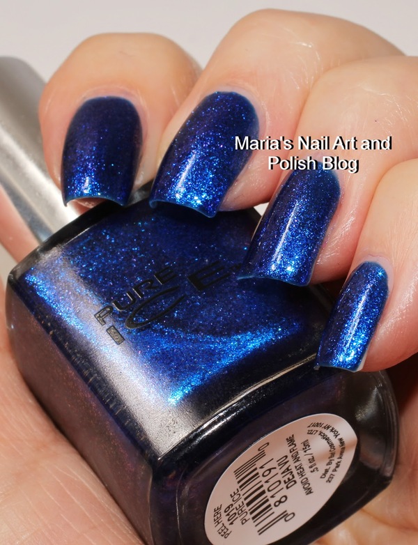 Nail polish swatch / manicure of shade Pure Ice Deja Vu