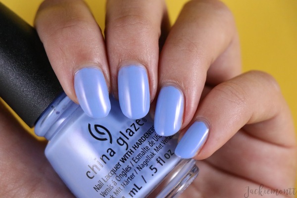 Nail polish swatch / manicure of shade China Glaze Glamletics