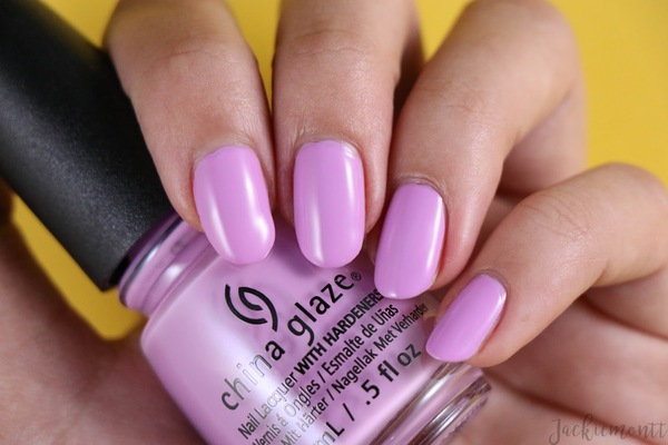 Nail polish swatch / manicure of shade China Glaze Barre Hopping
