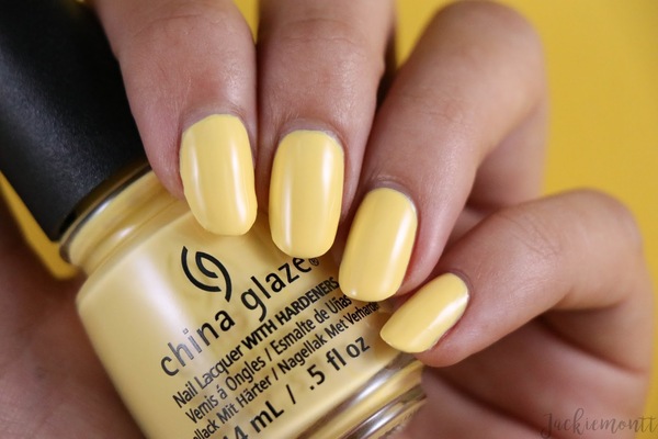 Nail polish swatch / manicure of shade China Glaze Werk it, Honey!