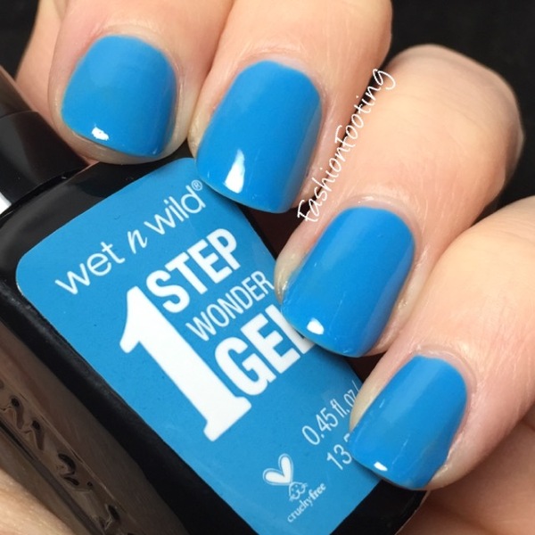 Nail polish swatch / manicure of shade wet n wild Cyantific Method