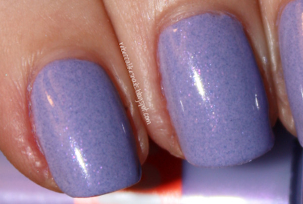 Nail polish swatch / manicure of shade essence a lovely secret