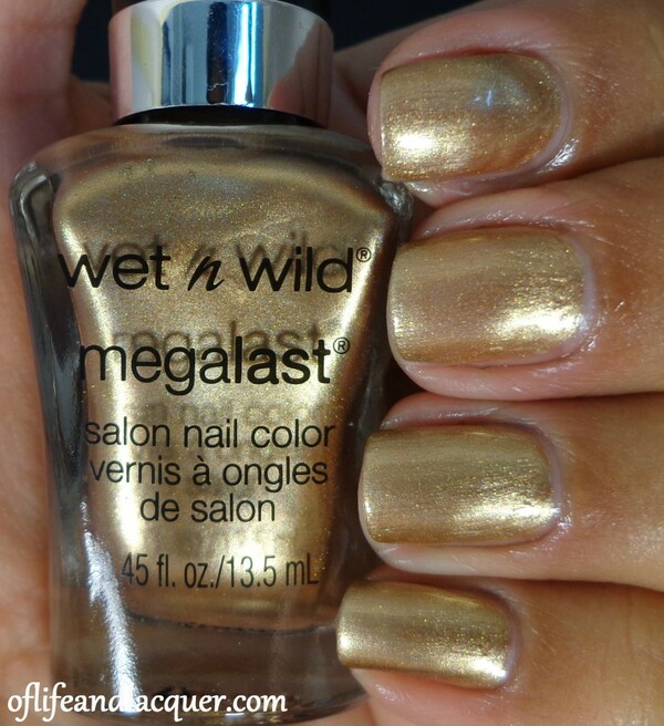 Nail polish swatch / manicure of shade wet n wild Deadly Dose