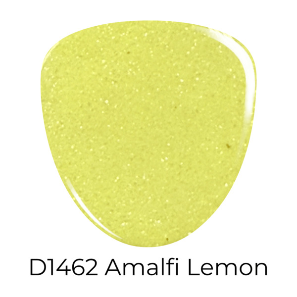Nail polish swatch / manicure of shade Revel Amalfi Lemon
