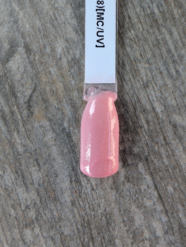 Nail polish swatch / manicure of shade Revel Guava Mama