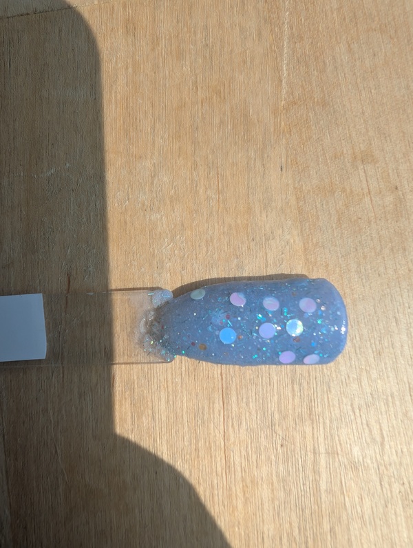 Nail polish swatch / manicure of shade Revel Anniversary 25 Day 7