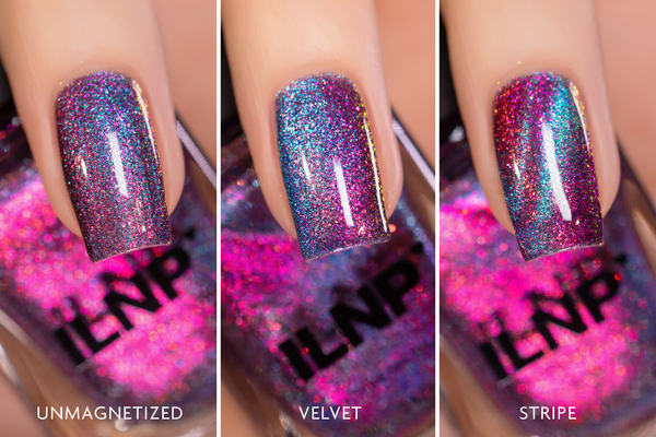 Nail polish swatch / manicure of shade I Love Nail Polish Flip Side