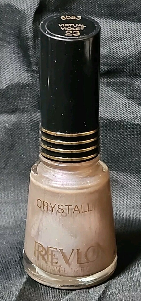 Nail polish swatch / manicure of shade Revlon Virtual Violet