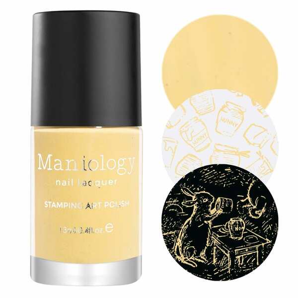 Nail polish swatch / manicure of shade Maniology Winnie