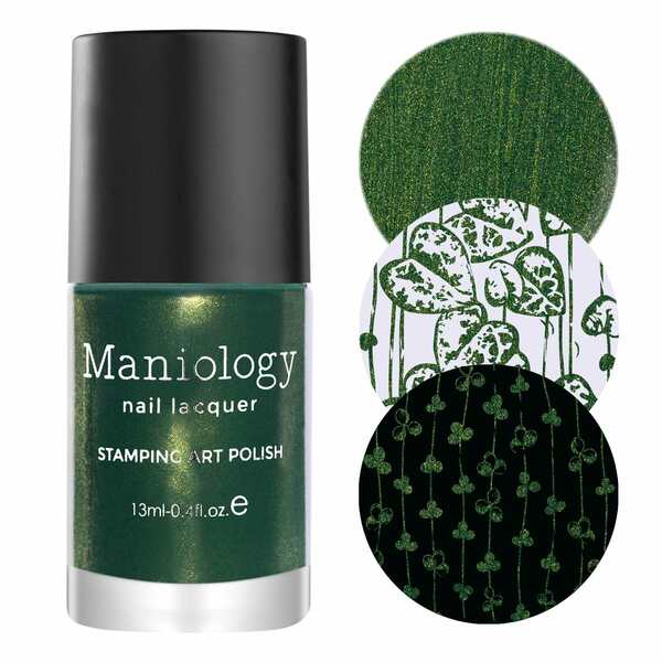 Nail polish swatch / manicure of shade Maniology Alocasia
