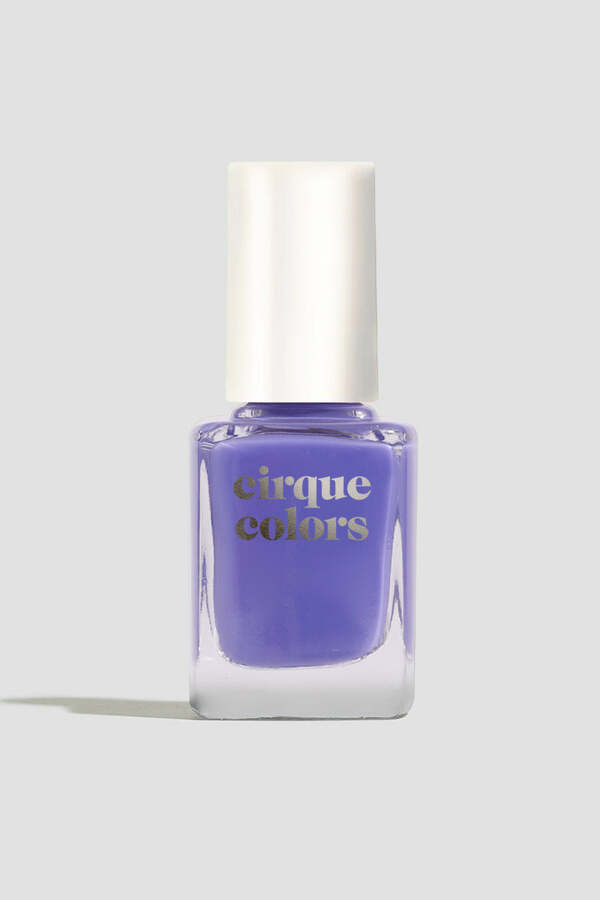 Nail polish swatch / manicure of shade Cirque Colors Blurple Jelly