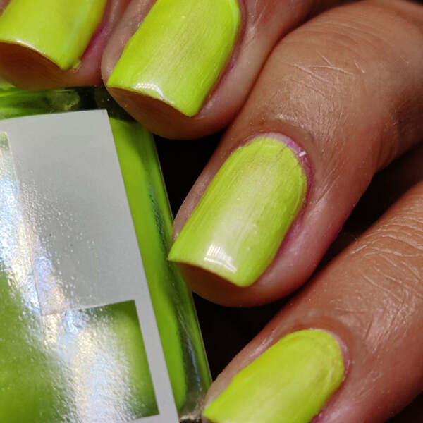 Nail polish swatch / manicure of shade Loud Lacquer Beam