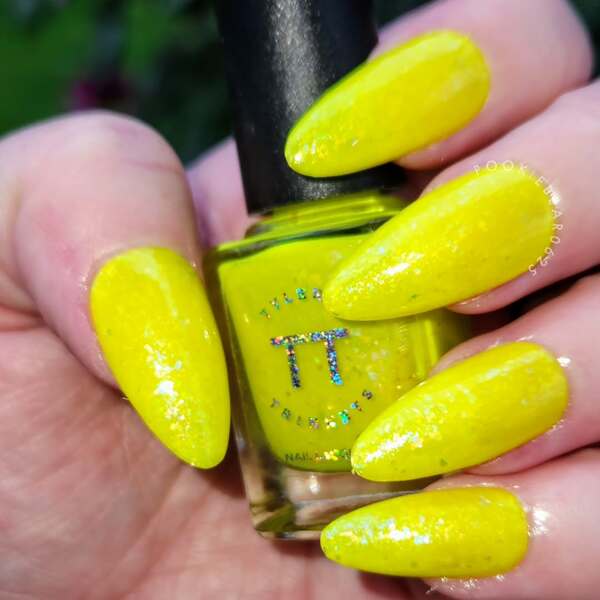 Nail polish swatch / manicure of shade Tyler's Trinkets Anita Sucker