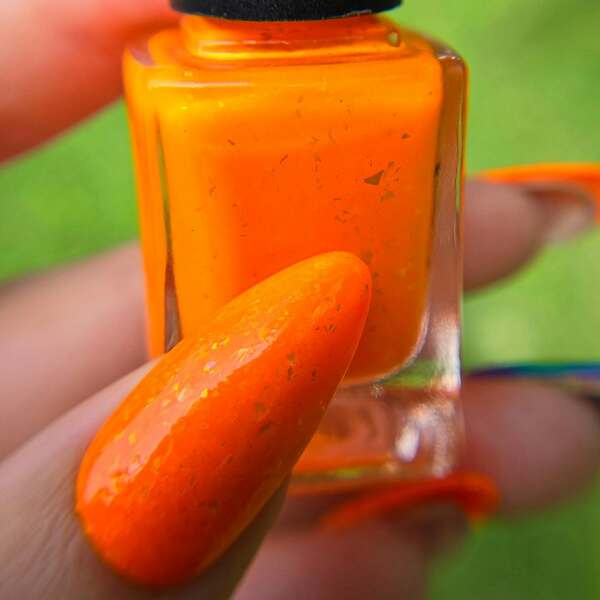 Nail polish swatch / manicure of shade Tyler's Trinkets Sashay Sorbet