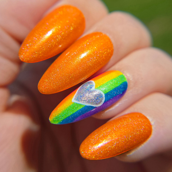 Nail polish swatch / manicure of shade Tyler's Trinkets Slay the Day