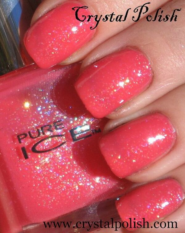 Nail polish swatch / manicure of shade Pure Ice Dreamy