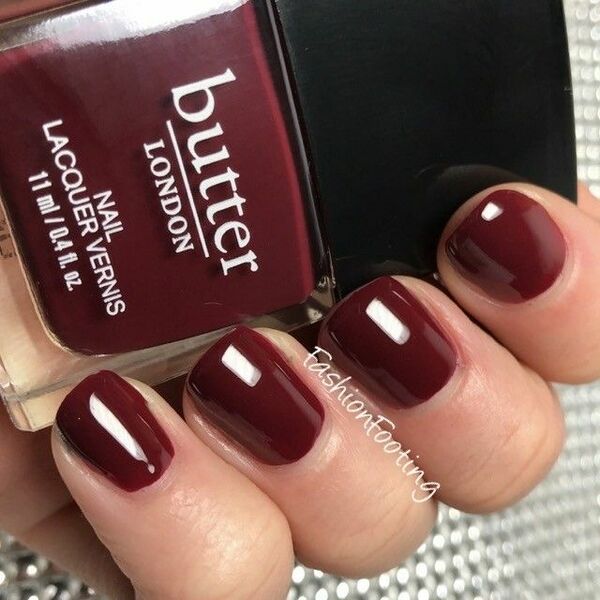Nail polish swatch / manicure of shade butter London Ruby Murray