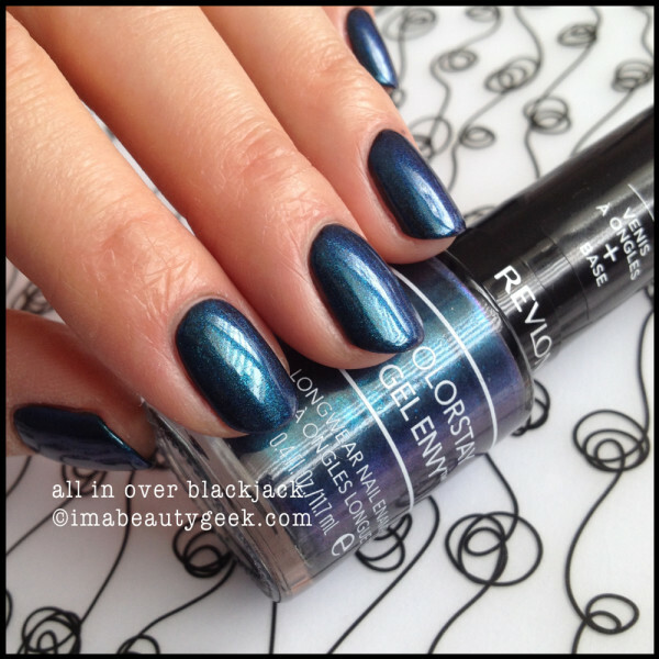 Nail polish swatch / manicure of shade Revlon All In
