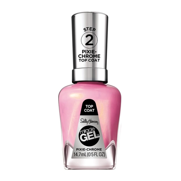 Nail polish swatch / manicure of shade Sally Hansen Miracle Gel Pixie chrome