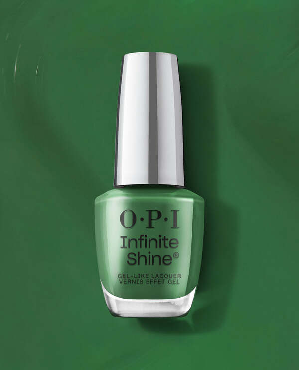 Nail polish swatch / manicure of shade OPI Infinite Shine OPI'm a supermodel