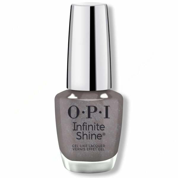 Nail polish swatch / manicure of shade OPI Infinite Shine Belly button bling