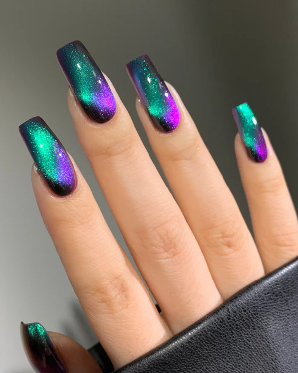 Nail polish swatch / manicure of shade Mooncat 404: Soul Not Found