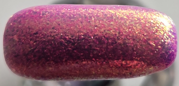 Nail polish swatch / manicure of shade KBShimmer What A Peach