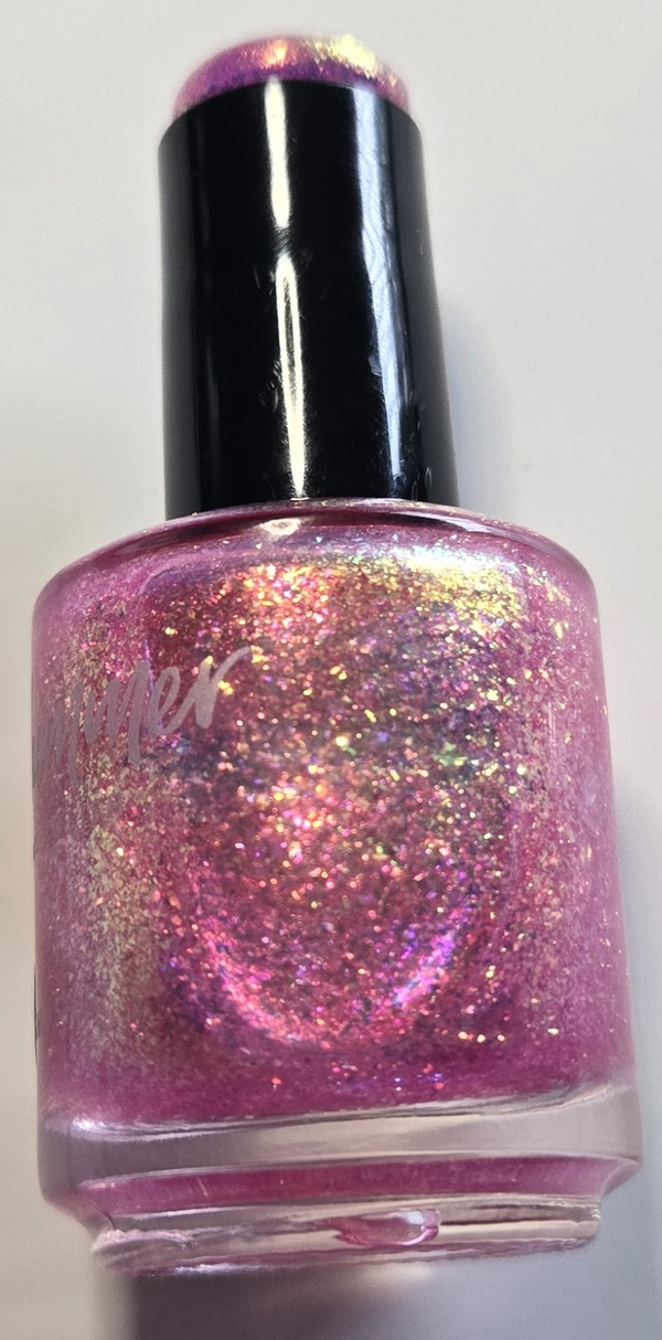 Nail polish swatch / manicure of shade KBShimmer What A Peach