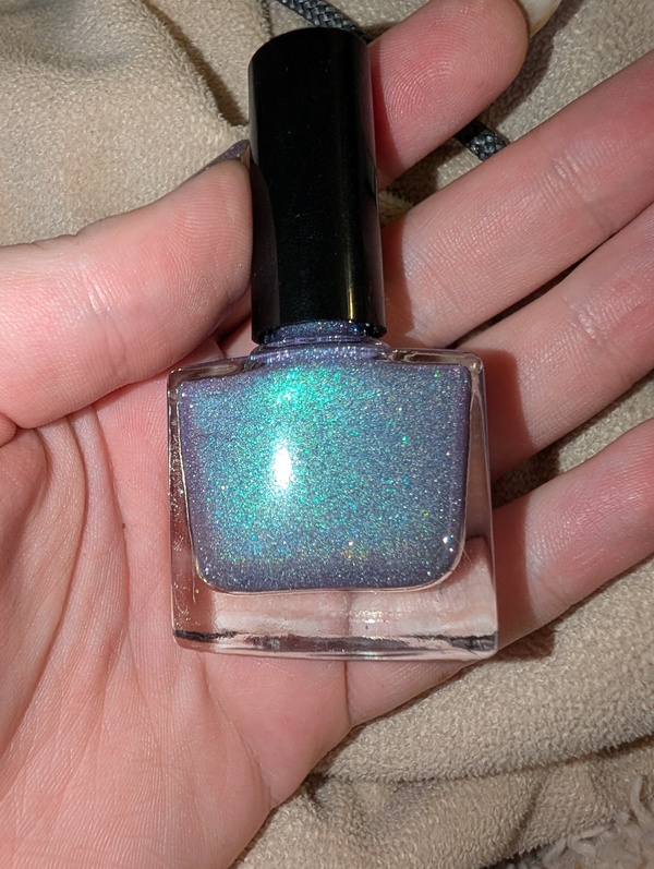 Nail polish swatch / manicure of shade Femme Fatale Feelin' Tide Down