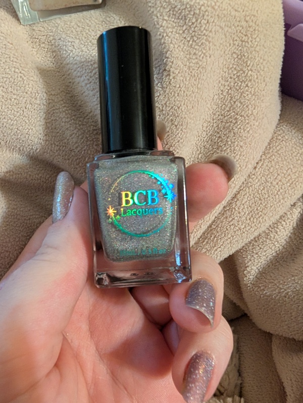 Nail polish swatch / manicure of shade BCB Lacquers Aim For The Head