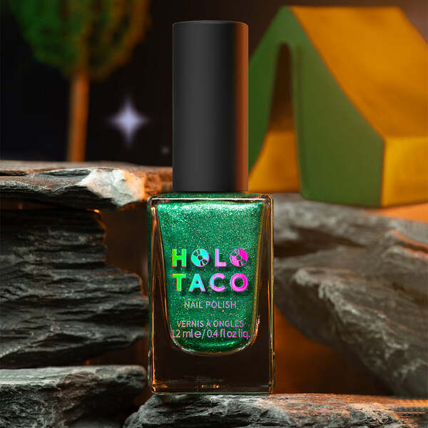 Nail polish swatch / manicure of shade Holo Taco Stop Buggin'