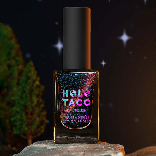 Nail polish swatch / manicure of shade Holo Taco Off the Grid