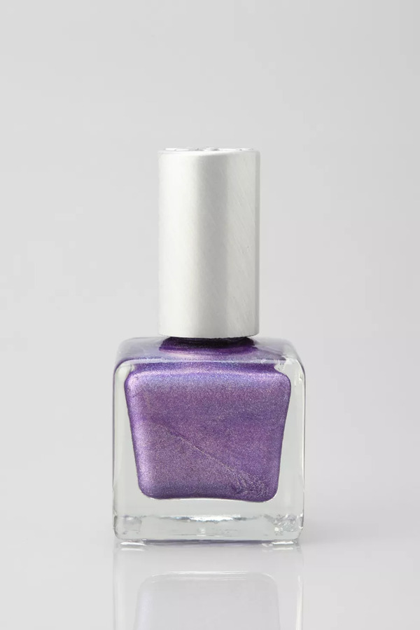 Nail polish swatch / manicure of shade Urban Outfitters Purple holo