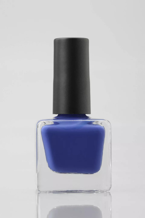 Nail polish swatch / manicure of shade Urban Outfitters Rinsed denim