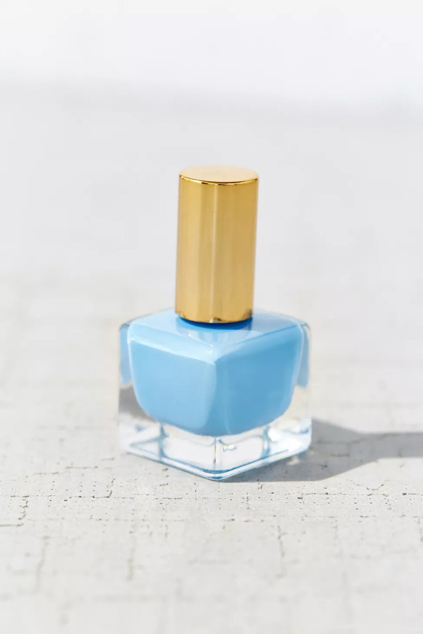 Nail polish swatch / manicure of shade Urban Outfitters Blue shark