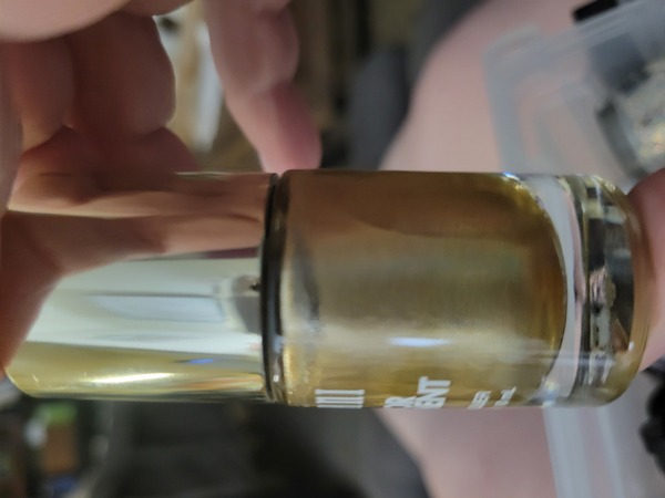Nail polish swatch / manicure of shade Milani Gold Plated