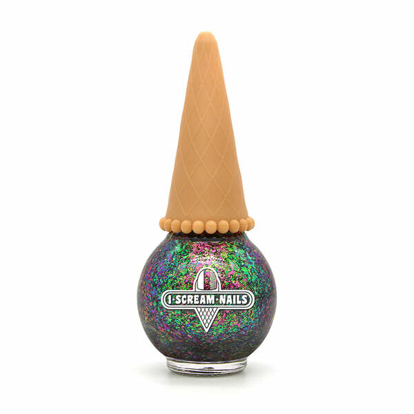 Nail polish swatch / manicure of shade I Scream Nails Need for speed