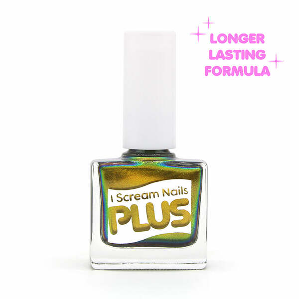 Nail polish swatch / manicure of shade I Scream Nails Speed of Light